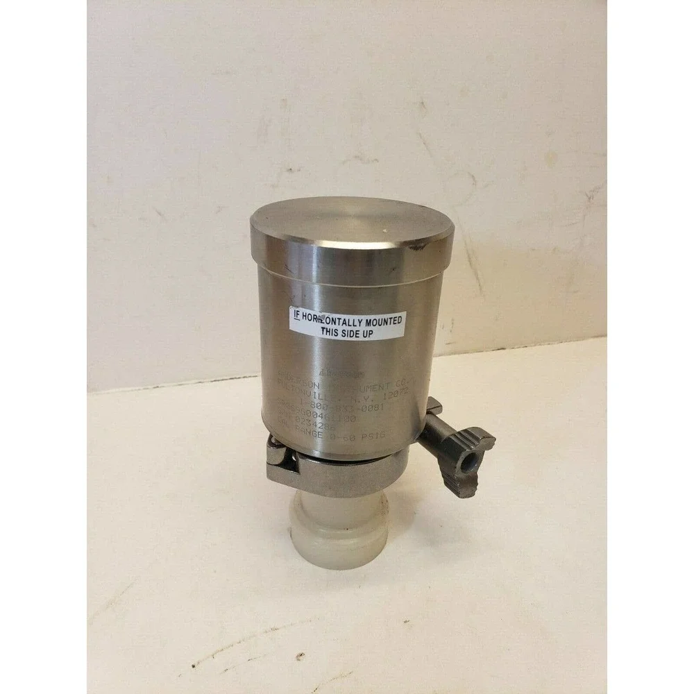 Anderson Negele Pressure Sensor Transmitter sr069G004G1100 Range 0-60 PSIG